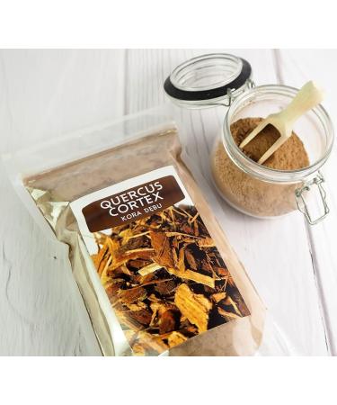 Oak bark ground oak bark powder Quercus cortex 900G - Buy Online on SooperMarket.com