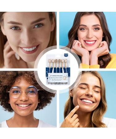 Rissunkv Soft Toothbrush Six-Pack | Extra Soft Bristles for Gum Health | Ultra-Like Wide Head Design for Adults | International Shipping Available - Buy Online on SooperMarket.com