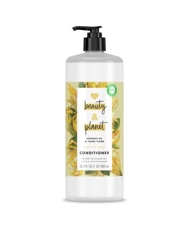 Love Beauty and Planet Hope and Hair Repair Conditioner Coconut Oil & Ylang Ylang for Dry Hair and Split Ends Vegan Damaged Hair Treatment 32.3 oz