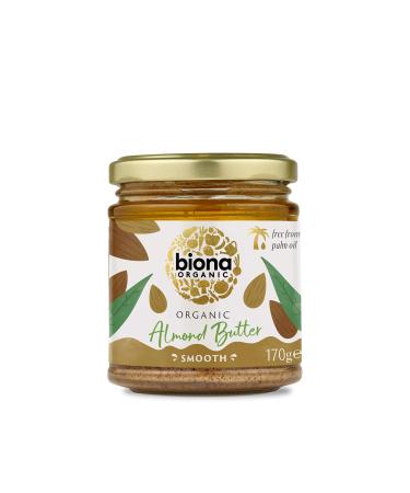 Biona Organic Almond Butter Smooth 170g