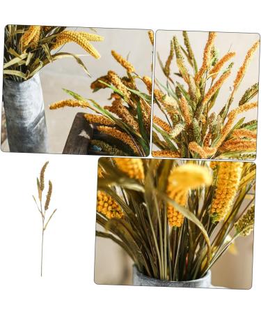 Alipis 3pcs Simulated Ears of Corn Dried Grasses Bundle Home D cor Dried Millet Home Accessories Decor Faux Plants Artificial Plant Home Decor Millet Decor Paddy Artificial Grass Iron Greenx3pcs 12X75CMx3pcs - Buy Online on SooperMarket.com