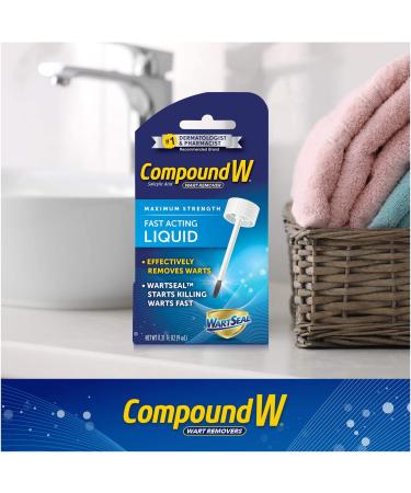 Compound W Maximum Strength Liquid Wart Remover - 0.31 fl oz - Buy Online on SooperMarket.com