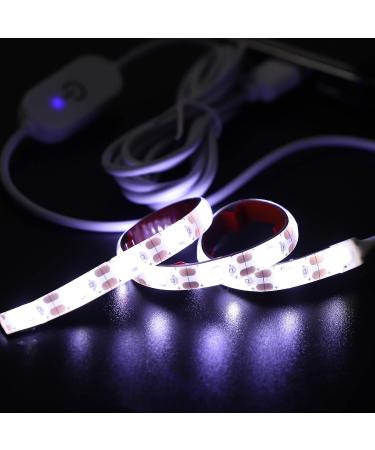 Mobestech 2M Sewing Machine LED Strip Light | Cold White 6500K | Self-Adhesive, USB Powered - Buy Online on SooperMarket.com