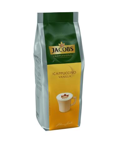 Buy Jacobs Professional Cappuccino Vanilla Instant Coffee 1kg - Premium Soluble Coffee with Vanilla Flavor | International Shipping Available - Buy Online on SooperMarket.com