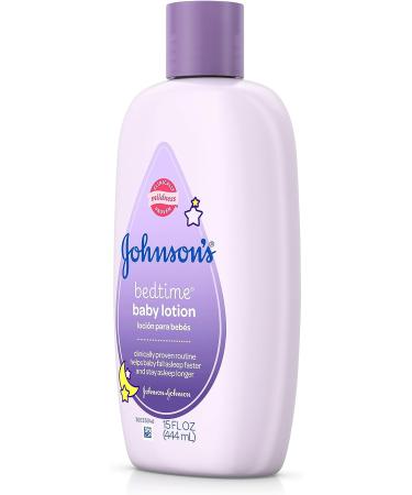 Johnson's Baby Bedtime Lotion 15 oz - Soothing Formula for a Restful Sleep - Buy Online on SooperMarket.com