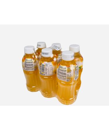 Bonko Just Drink Orange with NATA de Coco 320ml (6 Bottles) - Delicious and Refreshing Beverage - Buy Online on SooperMarket.com