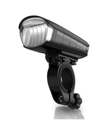 Dansi bike light led bicycle lighting stvzo approved bicycle light front bike lamp switchable 15-70 lux rear light & front light rainproof bike light front light |Battery |30/15 lux single