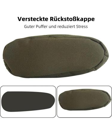 Run Recoiled Dampers Schaftkappen Cover | Adjustable Nylon Recoil Pad for Hunting Rifles & shotguns - Enhance Shooting Comfort - Buy Online on SooperMarket.com