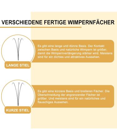 3D Eyelash Extensions 0.07 & 0.10 C/D Curl - Long Fan Volume Mix (8-15mm) | International Shipping - Buy Online on SooperMarket.com