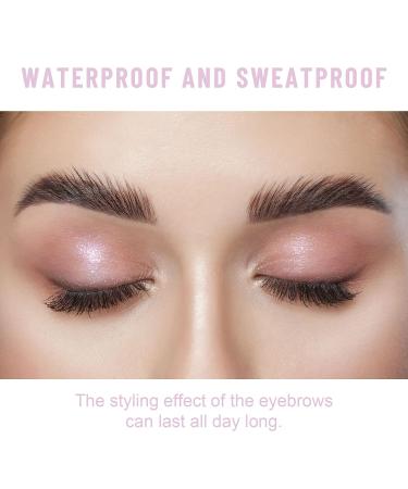 Music Flower Clear Waterproof Eyebrow Wax with Brush - Long Lasting Brow Shaping Pen for Feathered Fluffy Brows - Makeup Pencil 1 Count - Buy Online on SooperMarket.com