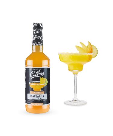 Collins Mango Margarita Mix | Made with Real Citrus Juice and Real Sugar with Natural Flavors | Cocktail Recipe Ingredient, 32 fl oz