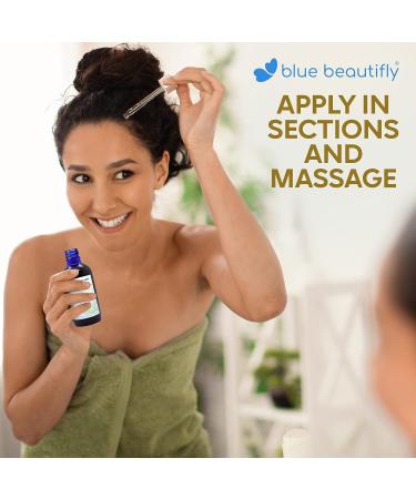 Blue Beautifly Organic Amalaki Scalp Oil Serum - Hair Growth & Nourishing Treatment 4 fl oz - Buy Online on SooperMarket.com
