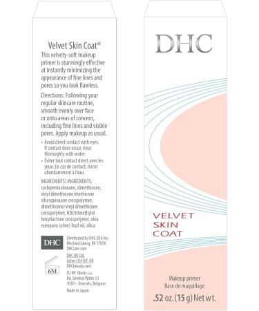 DHC Velvet Skin Coat 0.52 oz (15 g) Net wt. and Blotting Paper 100 Sheets - Buy Online on SooperMarket.com