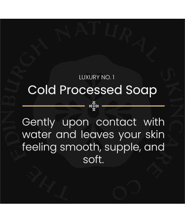 Luxury No.1 Cold Processed Soap | Luxury Soap Bar | Moisturising & Nourishing | 100% Natural Ingredients | Eco-Friendly | Hand Face and Feet Care | Edinburgh Skincare Company - Buy Online on SooperMarket.com
