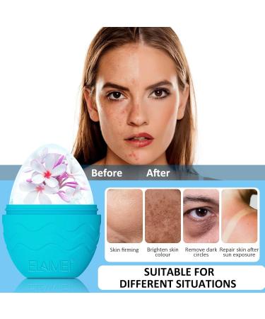 Ice Face Roller Mold - Reusable Silicone for Reducing Eye Bags & Dark Circles | Best Skin Care Tool - Buy Online on SooperMarket.com