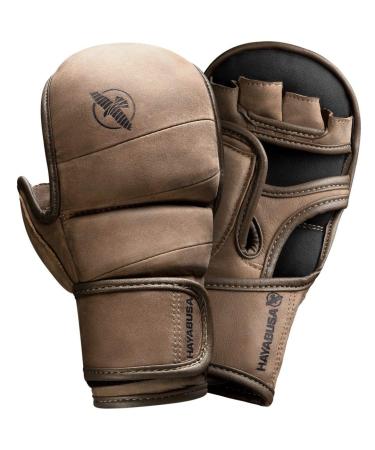 Hayabusa T3 LX Leather 7oz MMA Sparring Training Gloves Men & Women Medium