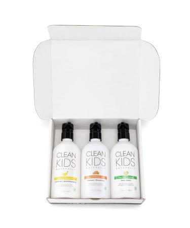 Clean Kids Naturally Bath Sets Gentle Shampoo Conditioner & Hand Soap for Kids | Eco-Friendly & International Shipping - Buy Online on SooperMarket.com