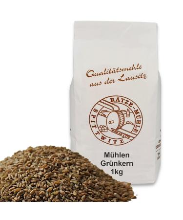 Mills Green Spelt 1000g whole grain fresh from the R tze mill in the best quality Green Spelt Green Spelt grains