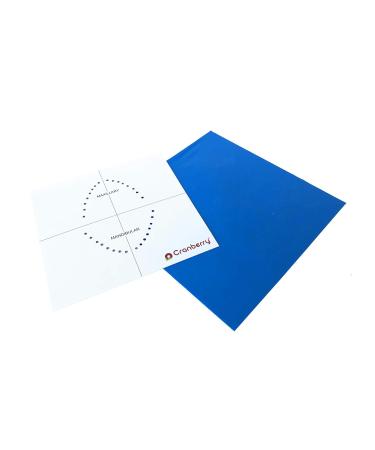 Cranberry CR8155NS Smart Dam Latex Powder-Free Medium Gauge 5x5 Blue (52 Pack) - Buy Online on SooperMarket.com