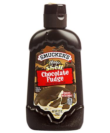 Smuckers Magic Shell Chocolate Fudge Ice Cream Topping 206g