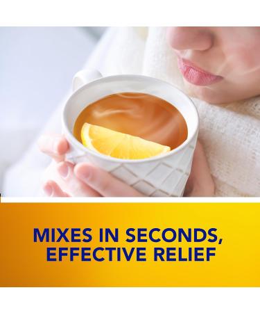 DayQuil Hot Remedy Cold Flu & Congestion Medicine Daytime Non-Drowsy Relief for Fever & Headache Sore Throat Pain Nasal Congestion Cough Multi-Action Honey Lemon Flavoured 8 Powder Packets - Buy Online on SooperMarket.com