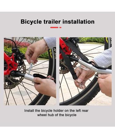 Premium Bicycle Trailer Coupling for Dogs - Versatile Adapter & Pendant for Safe Cycling - Buy Online on SooperMarket.com