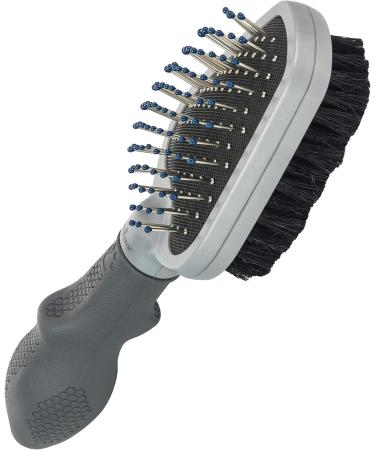 FURminator Dual Grooming Brush for Cats and Dogs - Shedding Tool for Effective Pet Hair Removal - Buy Online on SooperMarket.com