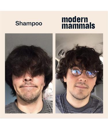 Modern Mammals Light Shampoo Bar - Vegan, Fragrance-Free, Ideal for Men, Minimalist Hair Care, Sensitive Scalps - 2.4oz Bar - Buy Online on SooperMarket.com