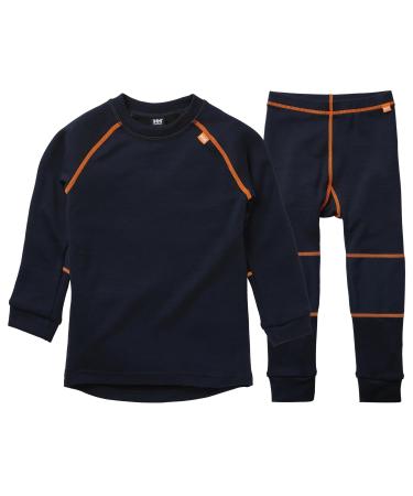 Helly Hansen Unisex Kids K Hh Lifa Merino Set Long Sleeve T-Shirt 6 Navy