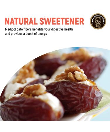 King Solomon 100% Organic Premium Medjoul Dates 2.2lbs - Highest Quality Medjool Dates - Buy Online on SooperMarket.com