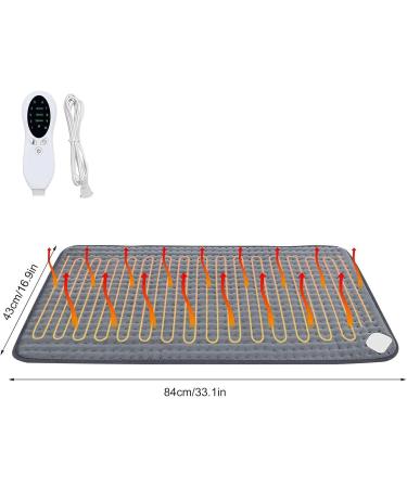 VIRTCOOY Heating Pillows for Cramps | Fast Warming Electrical Heat Pads | 10 Settings Washable & Foldable | Ideal Thermal Heat Solution for Cold Weather - EU No Button 43*84 - Buy Online on SooperMarket.com