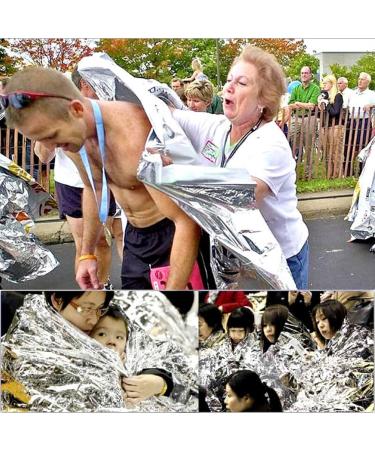Buy Baij Rescue Ceilings - 9pcs Multifunctional Thermal Blankets for Emergency Survival & Outdoor Safety | First Aid Kit Essential - Buy Online on SooperMarket.com
