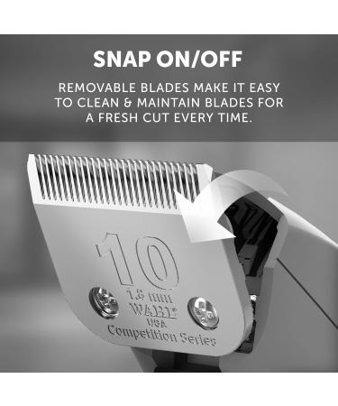 WAHL Shaving Head 0.6mm Competition Blade Set #40 - High Precision Full Tooth Performance for Ultimate Shaving Experience - Buy Online on SooperMarket.com