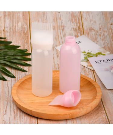 NAUZE 1 Pack Purple Hair Dye Brush Bottle Root Comb Applicator Bottle Hair Coloring Dye Applicator Scalp Treatment Bottle (Purple) - Buy Online on SooperMarket.com