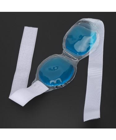 Cooling Eye Mask - Reusable Gel Hot/Cold Compress for Swollen Eyes Dark Circles & Eye Fatigue Relief (Blue) - International Shipping - Buy Online on SooperMarket.com
