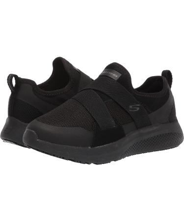 Skechers Work Elloree Women's Black Slip Resistant Slip On - Size 7.5 - Buy Online on SooperMarket.com