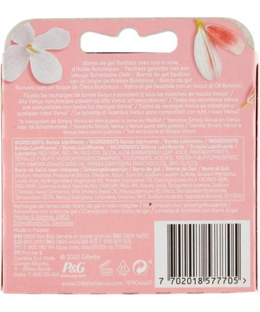 Gillette Venus Spa Breeze 4U - 4 Pack Women's Razors | Smooth Shaving for All Skin Types - International Shipping Available - Buy Online on SooperMarket.com