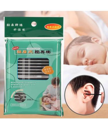 Portable 360 Degree Plastic Ear Wax Remover Tool - Safe Black 100pcs - for Adults at Home - Buy Online on SooperMarket.com