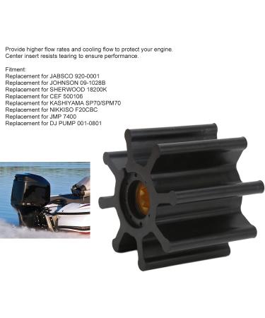 Marine Impeller 8-Leaf Water Pump for Outboard Engines | Replacement for Jabsco | Engine Accessories 920-0001 - Buy Online on SooperMarket.com