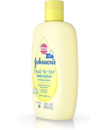 Johnson's Head-to-Toe Baby Lotion 9 Fl. Oz - Moisturizing Baby Skincare - Buy Online on SooperMarket.com