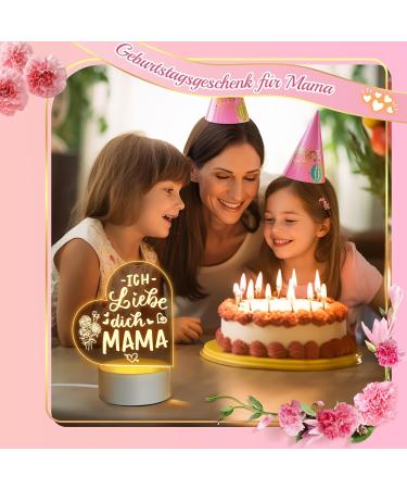 Winzwon Personalized Night Light - Unique Gifts for Mom | Birthday Mother's Day Thanksgiving & Christmas Presents - Buy Online on SooperMarket.com