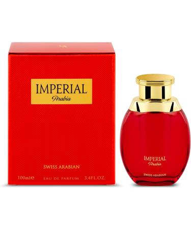 Imperial Arabia 100ml an Aromatic Unisex Oud Wood Parfum for Men and Women with sultry Spices Leather and Incense by perfume artisan Swiss Arabian - Buy Online on SooperMarket.com