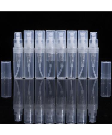 Phoetya 30 Pack 2ml Mini Refillable Spray Bottles - Transparent Plastic Perfume & Makeup Tool for Travel - Buy Online on SooperMarket.com