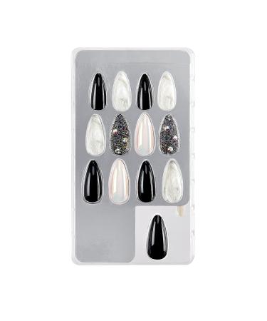 Ardell Nail Addict Premium Marble & Diamonds Artificial Nail Set - Buy Online on SooperMarket.com