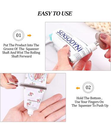 6 Pack Metal Toothpaste Squeezer Stainless Steel Tube Key Roller - Bathroom Creams Paint Tool (Silver) - Buy Online on SooperMarket.com