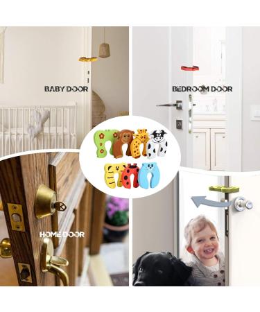 7Pcs Children's Door Stop Finger Pinch Guard Set - Child Safety Foam Cushion to Prevent Injuries and Lockouts - Buy Online on SooperMarket.com