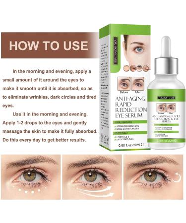 Eye Serum For Firm Skin & Tight Around Eye Eye Serum For Dark Circles & Puffy Eyes Bags Under Eyes Treatment For Women & Men Anti Wrinkle & Anti Aging Eye Serum Reduce Fine Lines - Buy Online on SooperMarket.com