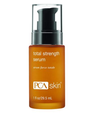 PCA SKIN Total Strength Serum - Plumping & Firming Skin Treatment with Epidermal Growth Factors & Peptides (1 oz) 1 Fl Oz (Pack of 1)