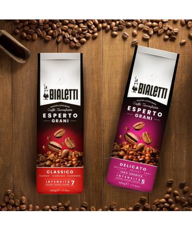 Bialetti Esperto Grani Coffee - Classic Taste 500g | Premium Italian Coffee for International Shipping - Buy Online on SooperMarket.com