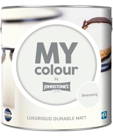 Johnstone's Luxurious Durable Matt Paint - Swansong 2.5L - Buy Online on SooperMarket.com